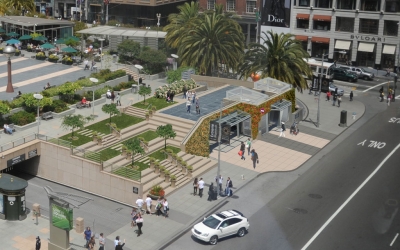 Union Square-Market Street Metro Station, San Francisco